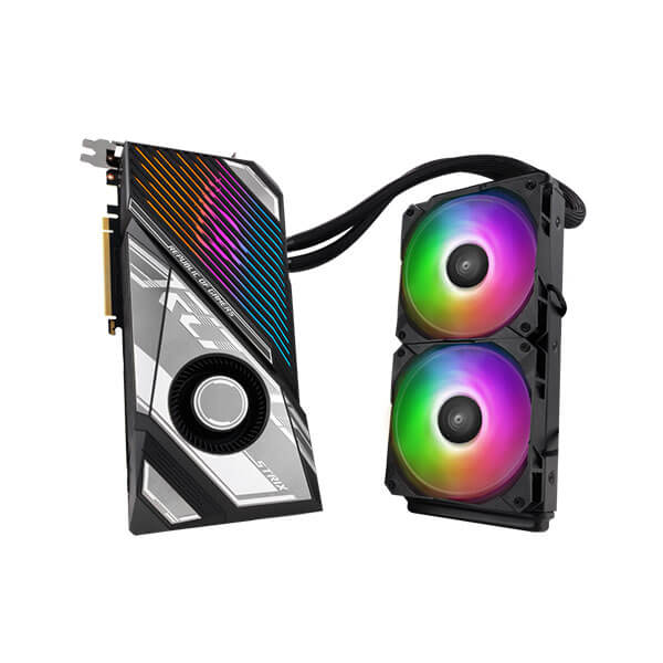 Asus ROG Strix LC RTX 3090 TI OC 24GB Gaming Graphics Card with 240mm ARGB AIO Cooler